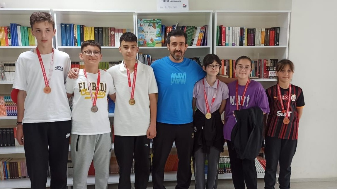 Okulumuz Masa Tenisinde İlçe Birinicisi